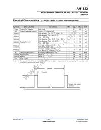 AH1822-FT4G-7-01 Datasheet Page 4