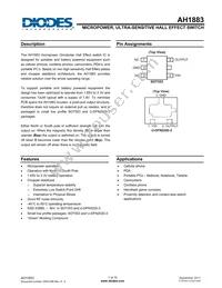 AH1883-FJG-7 Datasheet Cover