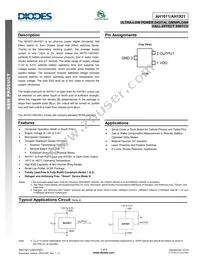 AH1911-W-7 Datasheet Cover