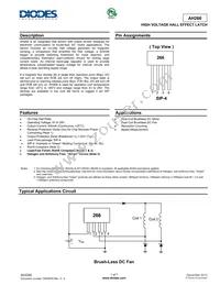 AH266K-PG-B-A Datasheet Cover