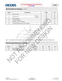 AH285-WL-7 Datasheet Page 4