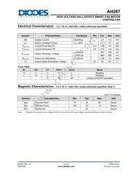 AH287-YG-13 Datasheet Page 5