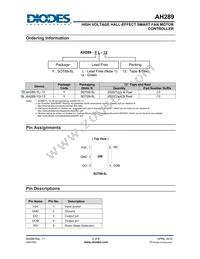 AH289-YG-13 Datasheet Page 2
