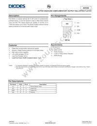 AH342-PL-B Datasheet Cover