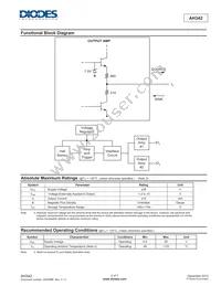 AH342-PL-B Datasheet Page 2