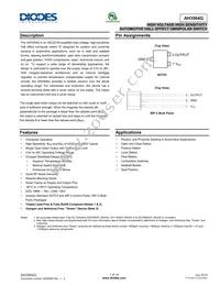 AH3564Q-SA-7 Datasheet Cover