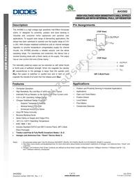 AH3582-SA-7 Datasheet Cover