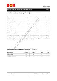 AH41Z3-BG1 Datasheet Page 4
