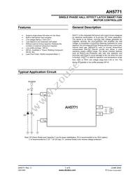 AH5771-PG-B Datasheet Cover