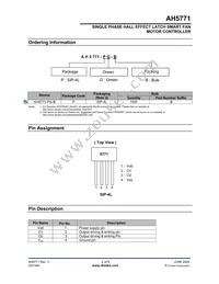 AH5771-PG-B Datasheet Page 2