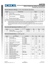 AH5795-WU-7 Datasheet Page 4