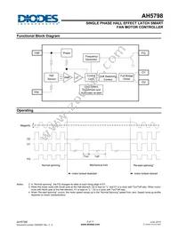 AH5798-WTG-7 Datasheet Page 3