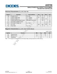 AH5798-WTG-7 Datasheet Page 5