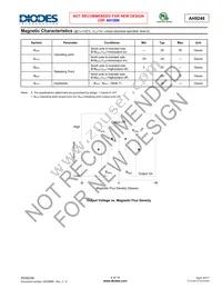 AH9248Z3-G1 Datasheet Page 4