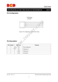 AH9279Z4-G1 Datasheet Page 2