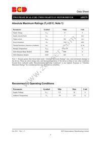 AH9279Z4-G1 Datasheet Page 4