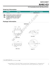 AHK1421ICA-T1J Datasheet Page 15