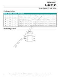 AHK3293AIDH-T1 Datasheet Page 2