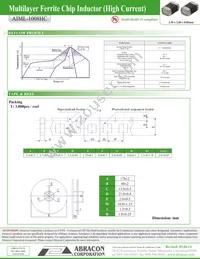 AIML-1008HC-1R5M-T Datasheet Page 3