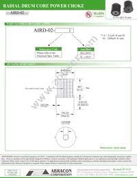 AIRD-02-6R8K Datasheet Page 2