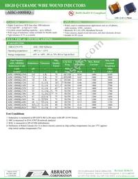 AISC-1008HQ-82NJ-T Datasheet Cover