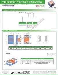AISC-1210-R33J-T Datasheet Page 3
