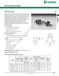 AK10-250C Datasheet Cover