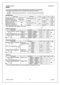 AK2301 Datasheet Page 8