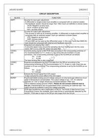 AK2301 Datasheet Page 12