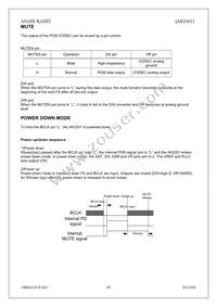 AK2301 Datasheet Page 15