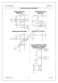 AK2301 Datasheet Page 17