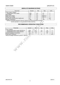 AK2307LV Datasheet Page 5