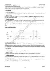 AK2307LV Datasheet Page 12