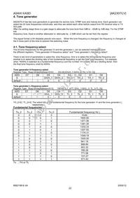 AK2307LV Datasheet Page 22