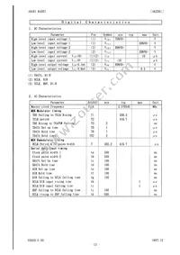 AK2361 Datasheet Page 12