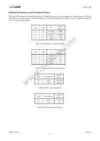 AK4112BVM Datasheet Page 11