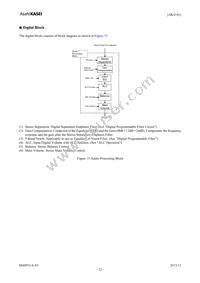 AK4141EQ Datasheet Page 22