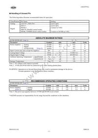 AK4359AEF Datasheet Page 5
