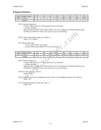 AK4363VF Datasheet Page 23