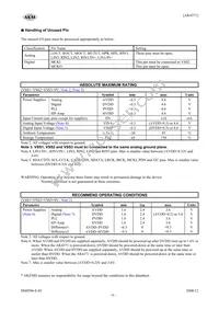 AK4371VN Datasheet Page 6