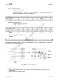 AK4385VT Datasheet Page 18