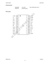 AK4516AVF Datasheet Page 3