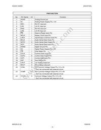 AK4516AVF Datasheet Page 4