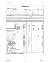 AK4516AVF Datasheet Page 8