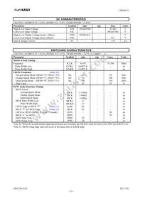 AK4621EF Datasheet Page 15