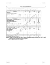 AK5392VS Datasheet Page 6