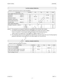 AK5392VS Datasheet Page 7