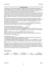 AK6416AM Datasheet Page 2