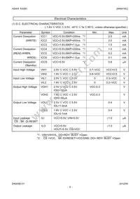 AK6416CM Datasheet Page 9