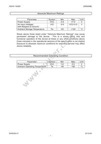 AK6440BL Datasheet Page 7